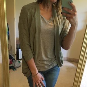 Olive Green Cardigan